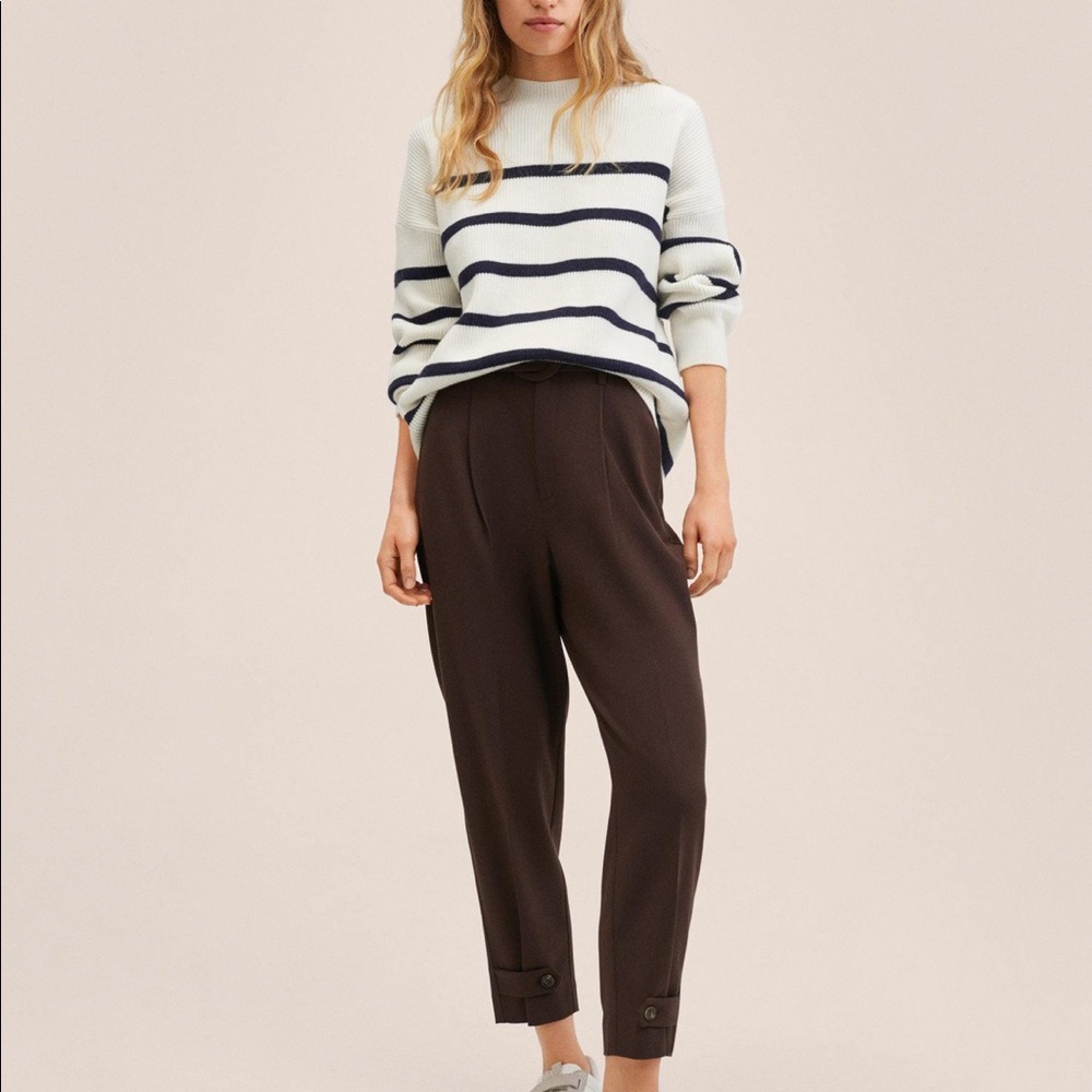 Mangi striped rib sweater, size XS